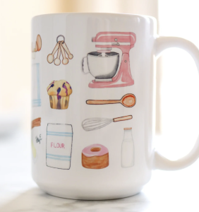 Kelly Elizabeth Designs, Baking Mug