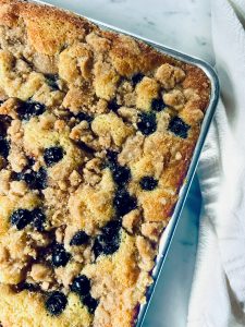 Blueberry Muffin Top Cake