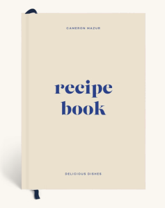 Recipe Book from Papier
